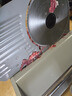 皓彩（haoluck）家用切肉片机切肉机羊肉卷切片机小型商用冻肉肥牛涮火锅刨肉机神器电动切片机 半自动手推升级款【250W功率】【含双刀片】 实拍图