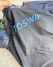 TOSWIM拓胜分体泳衣女爆款遮肚显瘦长袖防晒分体保守平角 深邃密叶 XL 实拍图