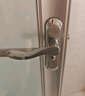 虎顿（HOTUN）不锈钢卫浴门锁铝合金单舌执手锁厕所卫生间洗手间门锁孔距110 实拍图