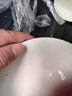 陶相惠 陶瓷饭碗4.5英寸汤碗家用餐具骨瓷防烫高脚米饭碗10只套装微波炉 实拍图