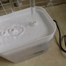HELLOJOY宠物猫咪饮水机流动水静音猫饮水器喝水器自动循环猫狗喂水 白色 实拍图