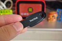 闪迪（SanDisk）64GB USB3.2 U盘 CZ550黑色 读速100MB/s 安全加密 数据恢复 学习办公电脑车载 高速大容量优盘 实拍图
