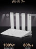 华为路由 BE3 Pro 疾风版【Pura 80 适配】WiFi 7+  智能高增益天线 千兆路由器 无线家用路由器 实拍图