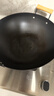 京东京造 炒锅 铁锅炒菜电磁炉燃气灶平底【健康无涂层】进口极铁34cm 实拍图