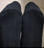 耐尔【商务轻奢】袜子男士抑菌透气春秋黑色中筒袜平纹四季款棉袜 【抑菌】黑色*5 均码 实拍图