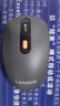 联想（Lenovo） 无线蓝牙双模充电鼠标 蓝牙5.0/3.0 便携办公鼠标人体工学设计 Howard风暴灰充电版 实拍图