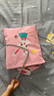 lemonkid儿童雨衣男童女宝宝雨披小学生雨具 蒂娜彩虹星星兔连体 L 实拍图