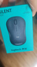 罗技（Logitech）M221 轻音鼠标 无线鼠标 办公鼠标 对称鼠标 带无线微型接收器 米白色 实拍图