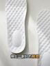 IQGD2双装鞋垫男乳胶软弹女减震军训必备用品5016 2双装-白色 39-40  实拍图