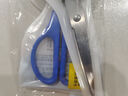 得力(deli)160mm办公生活家用剪刀 小剪子手工剪纸刀 办公用品 蓝色0602 实拍图