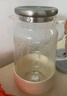 小熊（Bear）家用冷水壶 高硼硅玻璃杯 防烫硅胶底1.5L大容量凉水壶杯子啤酒杯 实拍图
