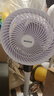美的（Midea）【暴风循环】空气循环扇大风量摇头电风扇家用台式落地扇轻音卧室节能小风扇柔风轻羽扇 FGA24TQ 实拍图
