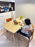苡茉北欧餐桌家用小户型简约吃饭桌子长方形餐饮桌椅套餐组合出租房用 实拍图