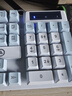 银雕(YINDIAO) K500键盘彩包升级版 机械手感 游戏背光电竞办公 USB外接 全尺寸 白蓝双拼混光有线键盘 实拍图
