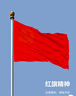 格立特（gelite）加厚空白红旗旗帜外挂彩旗红色旗子小大红旗户外不带杆纯红旗手持纯色空白旗布团建运动会表演出用 实拍图