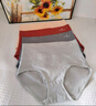 梦特娇女士内裤女高腰纯棉女式提臀收腹100%全棉抑菌底档新款三角短裤头 砖红+暗粉+肤色+黑色 【独立包装】 4条 M （推荐90-110斤） 实拍图