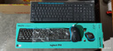 罗技（Logitech）MK275 键鼠套装 无线键鼠套装 办公键鼠套装 全尺寸 商务键鼠套装 带无线2.4G接收器 黑蓝色 实拍图