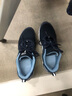 迪卡侬春夏男士健身透气轻便缓震网面运动耐磨舒适跑步鞋深蓝45-2945201 实拍图