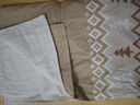 百丽丝100%全棉磨毛对枕套A类纯棉印花对枕套一对家用吸湿发热48*74cm 实拍图