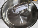 九阳（Joyoung）0涂层IH秒涮电火锅火锅专用锅电锅家用4-8人分体式可拆洗多功能电蒸锅不锈钢电煮锅6L火锅锅GN12 实拍图