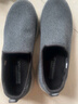 斯凯奇（Skechers）男鞋秋冬季舒适一脚蹬休闲鞋轻便健步中老年百搭防滑运动鞋54609 54609-黑色/灰色BKGY 41 实拍图