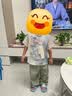 旗铂汉服男童夏季儿童新中式国风古风唐装 鸿影短袖（仅上衣） 110 实拍图