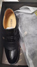 老爷车（WECKER）秋冬商务男鞋圆头增高鞋皮鞋男真皮一脚蹬德比鞋子男加绒男士皮鞋 1088-1黑色[增高单里款] 40 实拍图