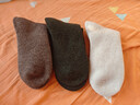 猫人3双装35%羊毛袜子男士袜子男冬季加厚保暖袜男毛圈袜睡眠袜男 实拍图