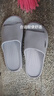 JOYTOUR室内外拖鞋待客一次性拖鞋防滑软底凉拖鞋洗澡拖鞋 灰色40-41 实拍图