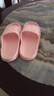 惠夫人凉拖鞋女夏季居家浴室防滑家用情侣可爱卡通室内洗澡凉拖男 水纹拖 粉色 38-39 (适合37-38码穿) 实拍图