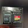 闪迪（SanDisk）64GB TF(MicroSD)内存卡 4K极速金卡A2 V30 U3行车记录仪 运动相机无人机 监控存储卡 读170MB/s 实拍图