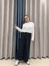猫人2026新款纯棉长袖白色T恤女士内搭上衣大码情侣百搭春夏季打底衫 实拍图