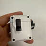 创思米AirPods二代保护套防摔机甲壳airpods1/2苹果无线蓝牙耳机套防丢智能开盖卡扣式带挂钩 白色 实拍图