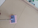 【销量30万】洗脸巾拖把夹迷你懒人小拖把夹布二次利用家用免手洗 93CM加长杆拖把+一块珊瑚绒布 实拍图