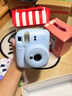 INSTAX富士instax立拍立得 一次成像相机 mini12（mini11升级款）绣球蓝 实拍图