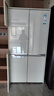 海尔冰箱和悦625/602升十字对开门超薄零嵌入式底置恒温保鲜全空间保鲜EPP超净双系统双蒸发器法式多门 BCD-625WLHTD2BW4U1 实拍图