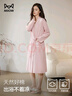 猫人【100%纯棉】25年新品女士睡衣女浴袍女四季通用睡袍全棉家居服女 实拍图