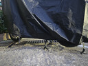 智国者电动车车衣车罩摩托车防晒防雨罩防尘电瓶自行车小刀雨衣加厚通用 实拍图