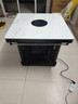 长虹（CHANGHONG） 电暖桌正方形烤火桌电炉电热取暖桌电烤桌客厅电暖炉烤火炉桌子一体取暖器家用冬季多功能电烤炉 墨石白80*80 【电陶炉+高端岩板+变频省电】 实拍图