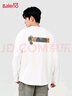班尼路（Baleno）长袖男士t恤秋季学生国潮百搭上衣秋装重磅纯棉透气宽松打底衫 实拍图
