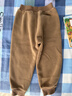 巴拉巴拉童装儿童长裤男童女童摇粒绒裤子2024冬装束脚休闲裤208424108228 实拍图