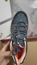 悍途（HUMTTO）透气登山鞋低帮防滑耐磨爬山鞋四季网面新款舒适减震户外徒步鞋 深灰/浅粉609-女 37 实拍图