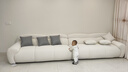 BOJO沙发客厅2025新款小户型款简约风组合直排奶油风佛山云朵沙发2023 3.2米直排 [分体 |2坐包] 舒适标准版0.97米宽度【乳胶坐垫】 实拍图
