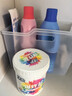 蓝月亮蓝色月光 白漂1.2kg瓶+彩漂1.2kg瓶 白衣去污去黄彩衣增艳 实拍图