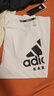 阿迪达斯男装夏季透气舒适休闲运动宽松半袖上衣短袖ADICTK-WB 3XL  白黑  实拍图
