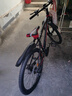 凤凰（Phoenix）山地自行车成人儿童铝合金车圈辐条轮26英寸24速 探界者 黑红色 实拍图