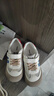 泰兰尼斯311秋季新款幼儿园室内鞋女童防滑软底运动男童鞋子板鞋 白/蓝/红 29 适合脚长18.0cm 实拍图