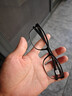 镜沁耐磨老花镜TR大框架舒适时尚轻便老花老光眼镜高清男女通用 【大框】黑色 200度合适56-60岁 实拍图