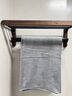 康尔馨1000g超厚希尔顿酒店浴巾 长绒棉A类男女成人浴巾 灰色150*100cm 实拍图