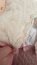 婧麒（JOYNCLEON）婴儿连体衣新生儿衣服秋冬保暖夹棉哈衣满月宝宝内衣纯棉连体衣 大树粉【优选精梳棉】 73cm 实拍图
